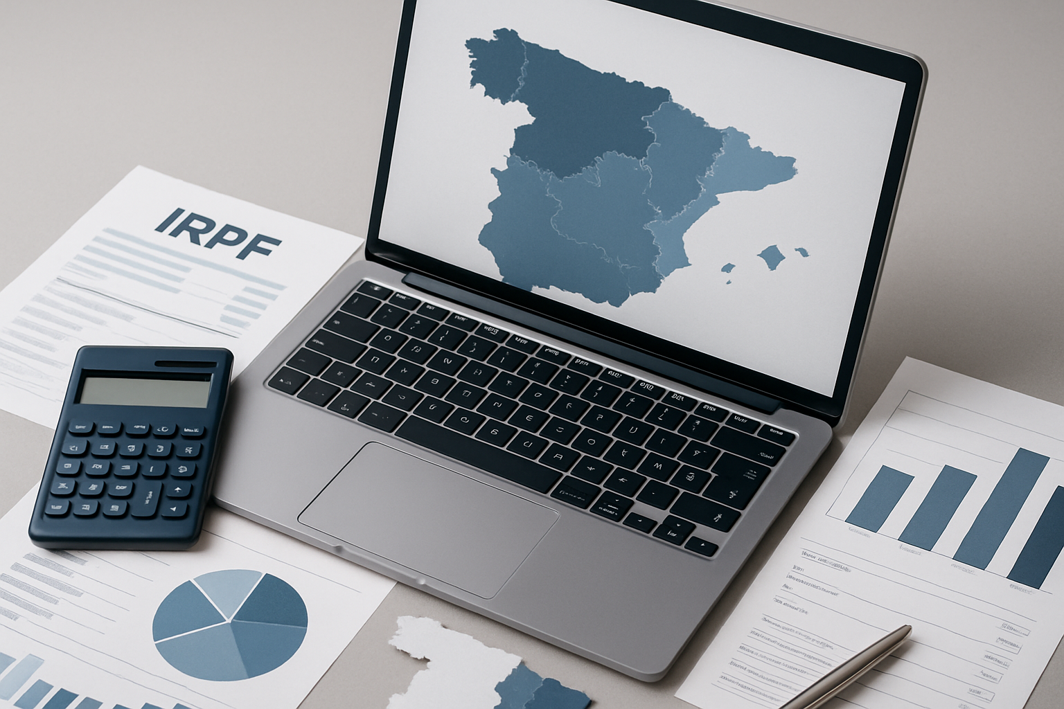 Comparativa fiscal 2026 IRPF y salario neto en Madrid, Cataluña y Comunidad Valenciana
