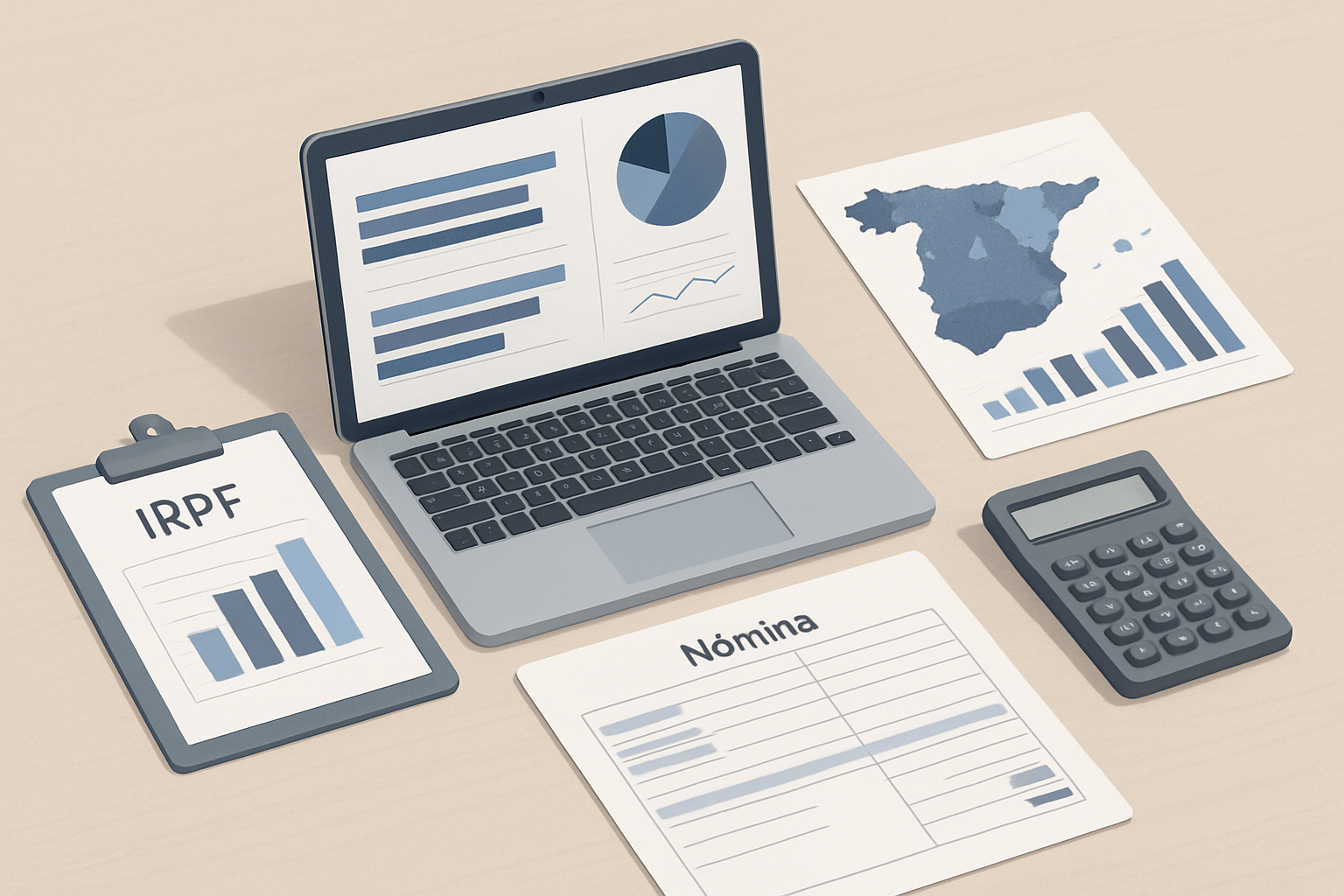 Diferencias entre sueldo bruto y neto en España: IRPF, cotizaciones y poder adquisitivo