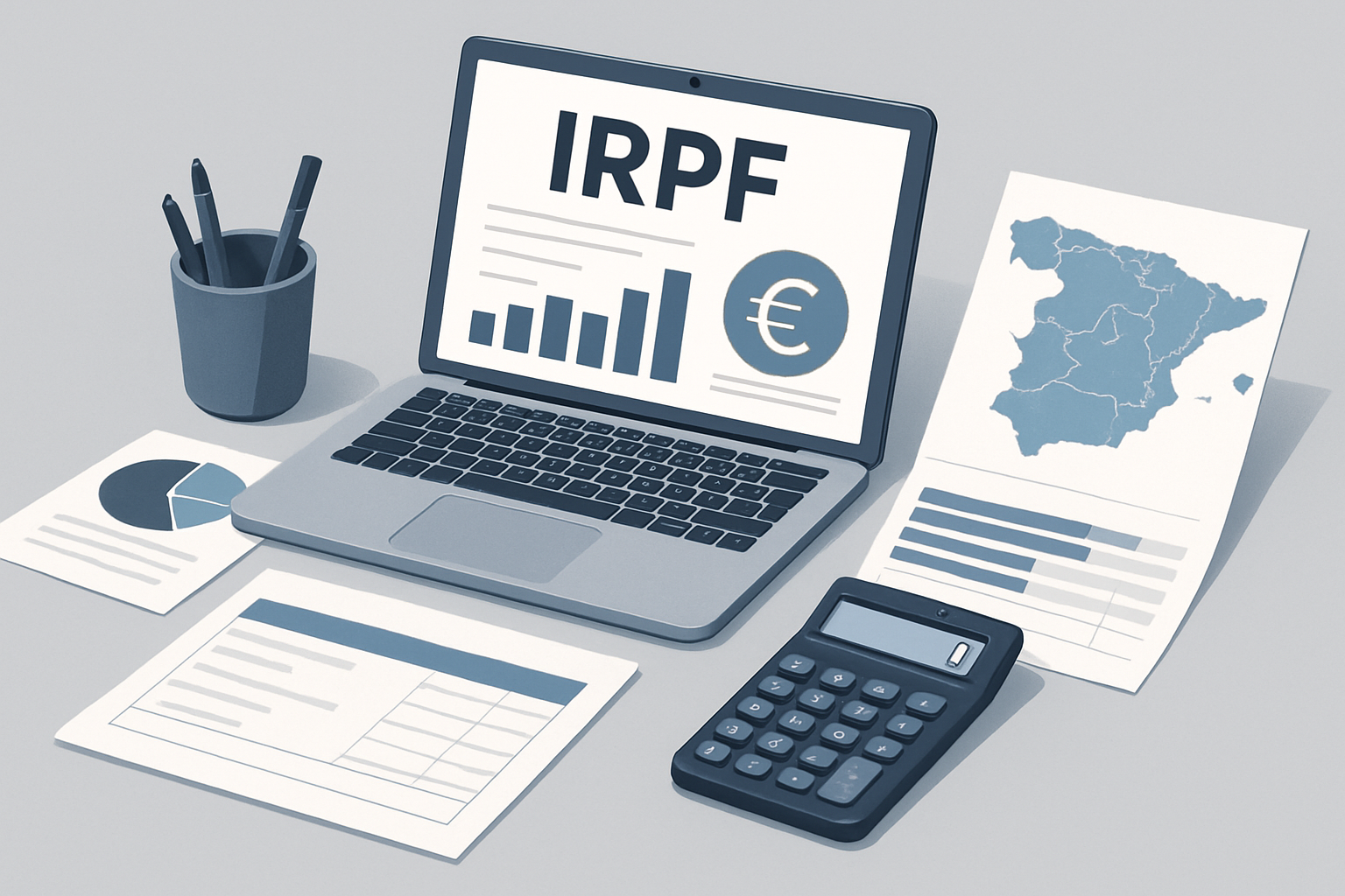 IRPF 2025 y cálculo del sueldo neto en España por comunidades y número de pagas