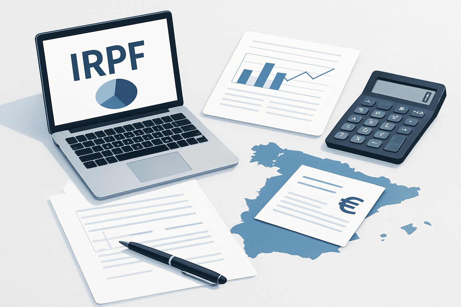 Guía IRPF 2025 y cálculo de sueldo neto por comunidades autónomas en España