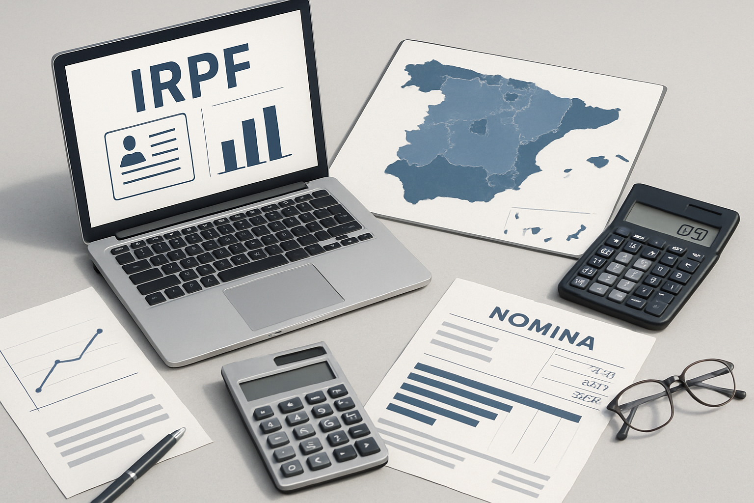Comparativa de IRPF por comunidades autónomas en España 2025