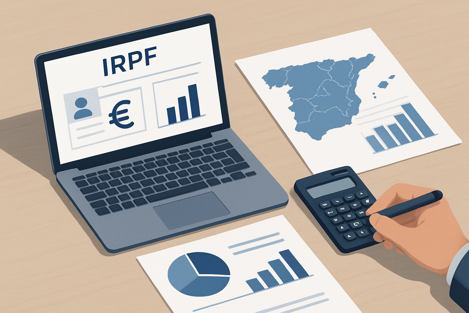 Guía 2026 del IRPF para trabajadores extranjeros recién llegados a España