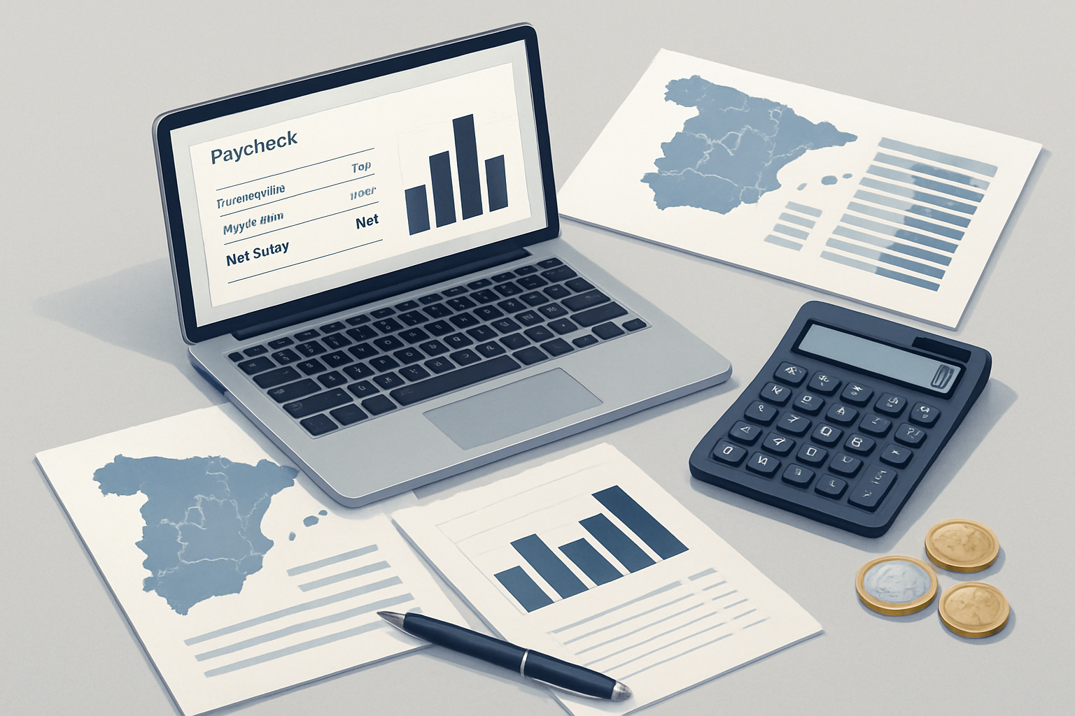 Comparativa 2026 de salario neto, IRPF y coste de vida por comunidad autónoma en España