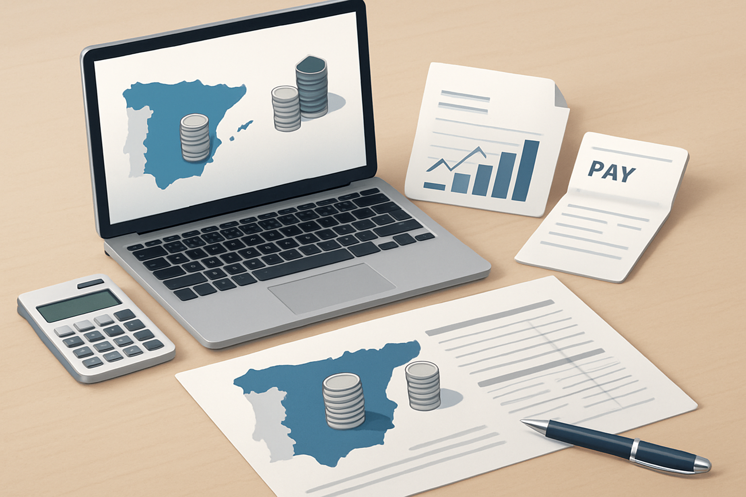 Comparativa de poder adquisitivo y salario neto: España vs Portugal 2025