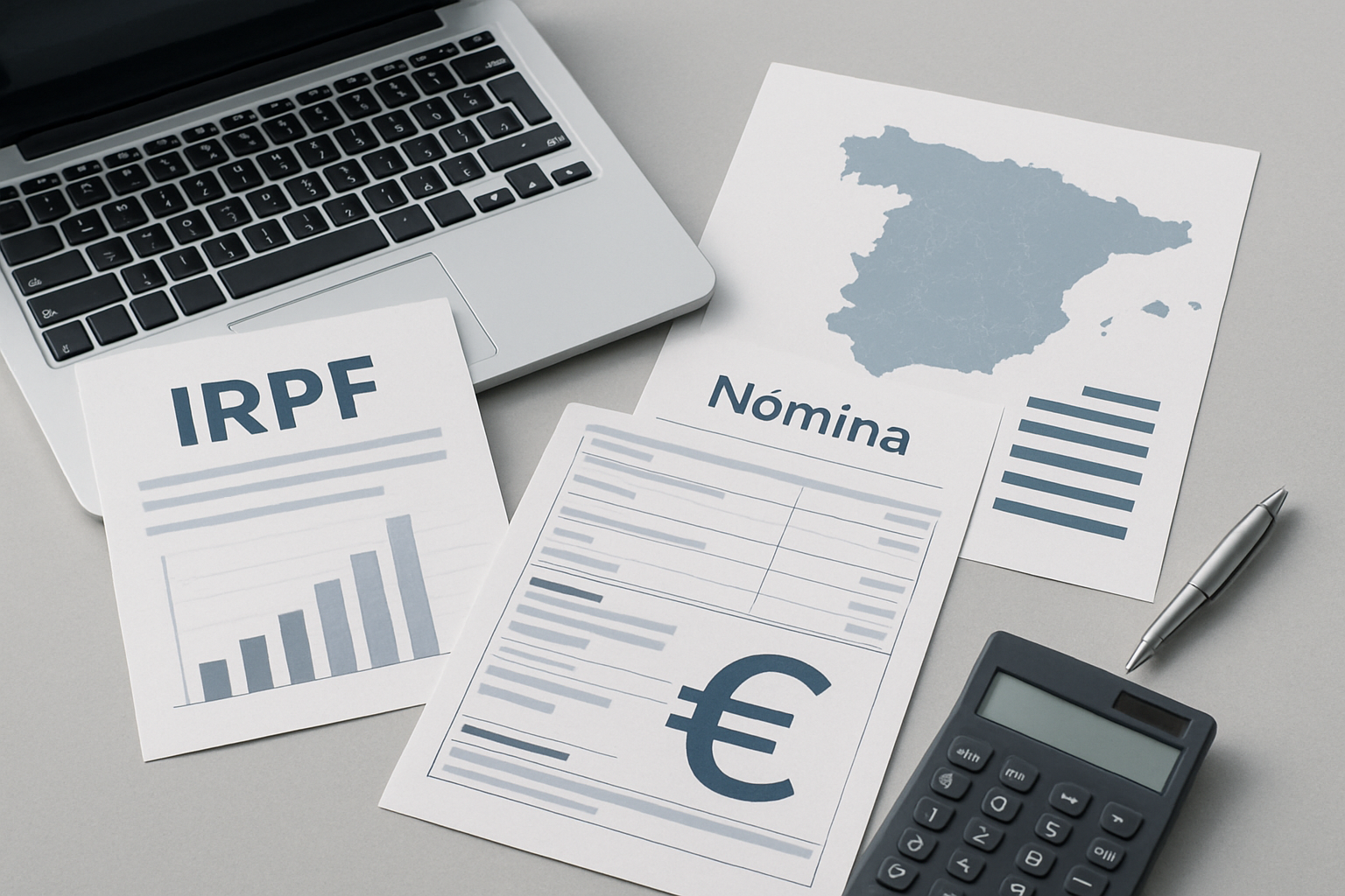 Comparativa de impuestos por tipo de contrato en España 2025: IRPF y Seguridad Social