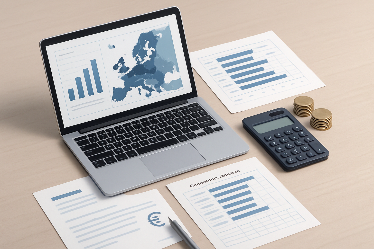 Comparativa 2026 del salario medio europeo por países y efecto en salario neto en España
