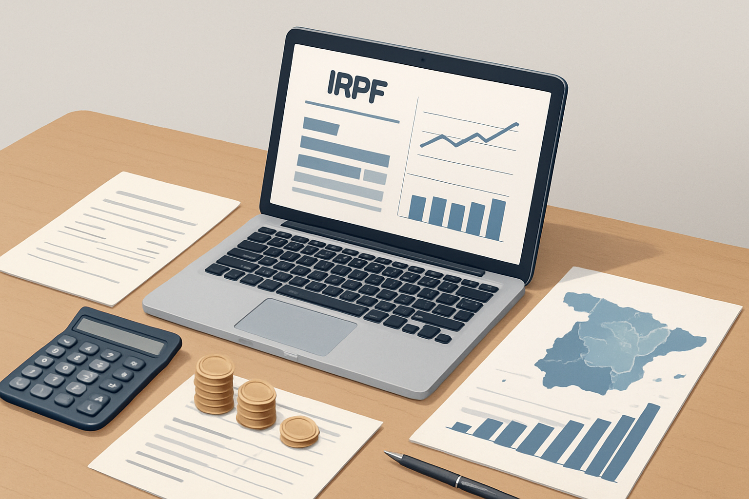Guía 2025 para calcular el sueldo neto en España con IRPF, Seguridad Social y comparativa por CCAA