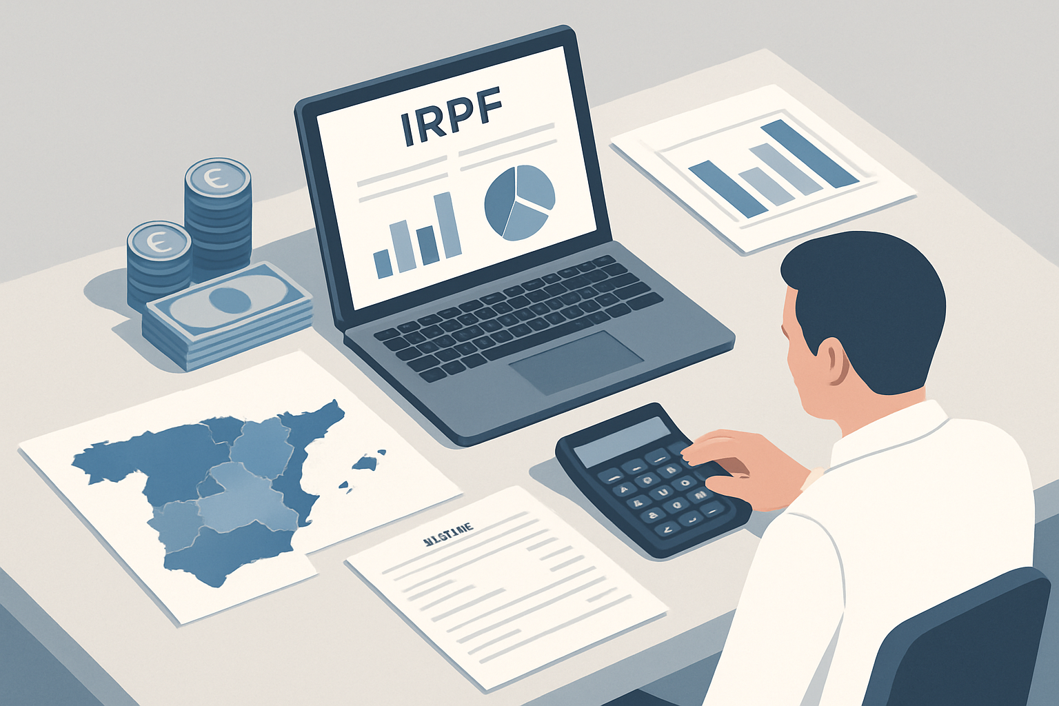 Sueldo neto 2026 para dependiente de tienda en España: IRPF, nómina y pagas