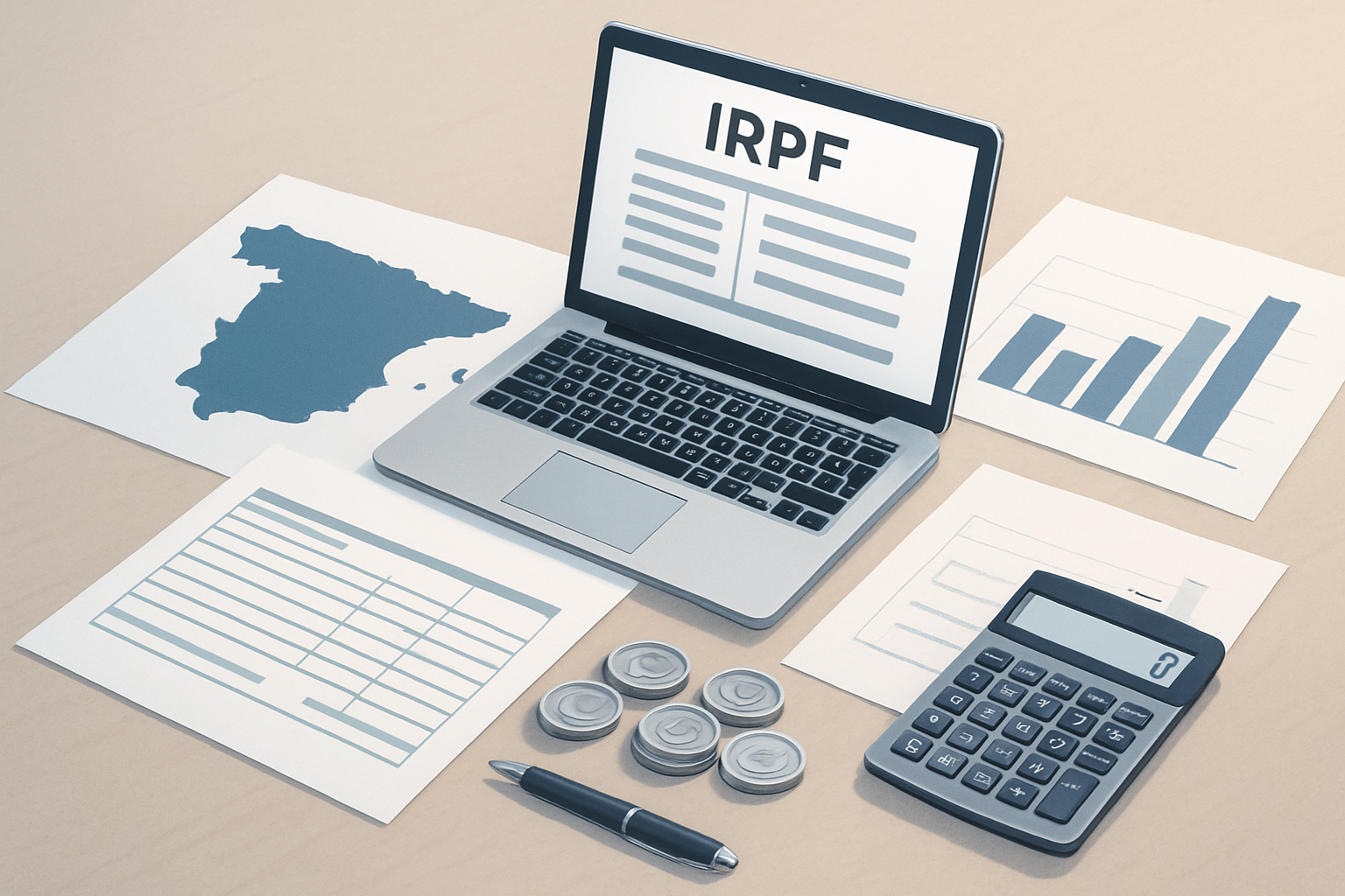 Guía para calcular el sueldo neto 2025 en España: IRPF, cotizaciones y CCAA